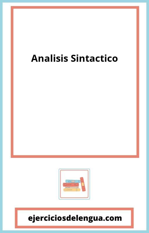 Analisis Sintactico Ejercicios Resueltos PDF