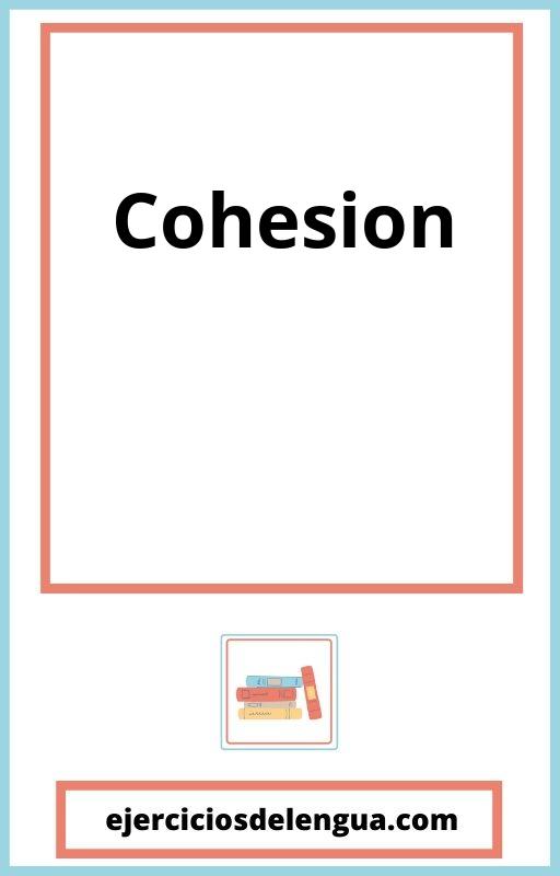 Cohesion Ejemplos