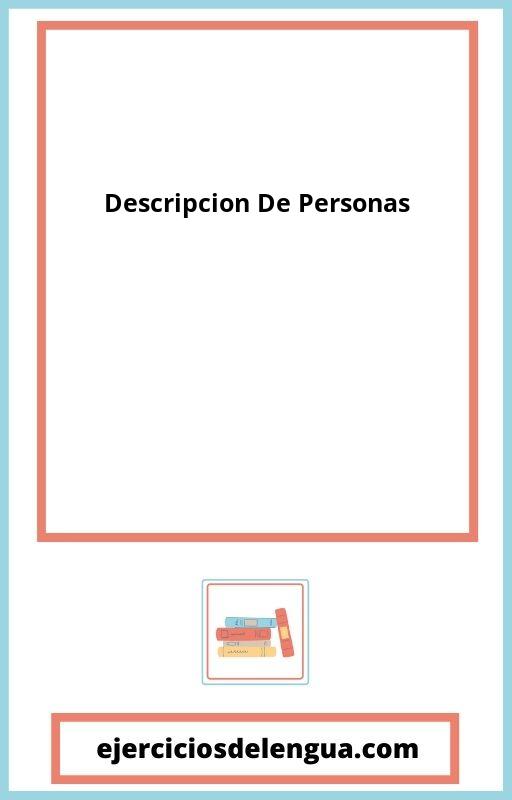 Descripcion De Personas Ejemplos