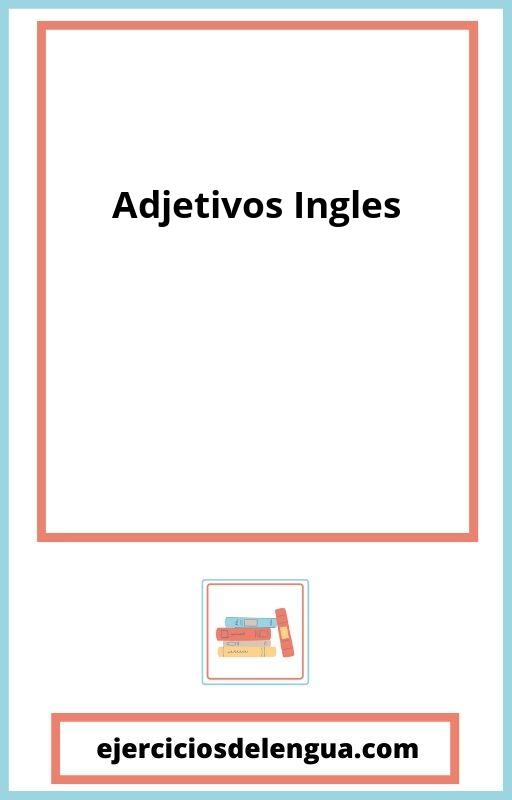 Ejercicios Adjetivos Ingles PDF
