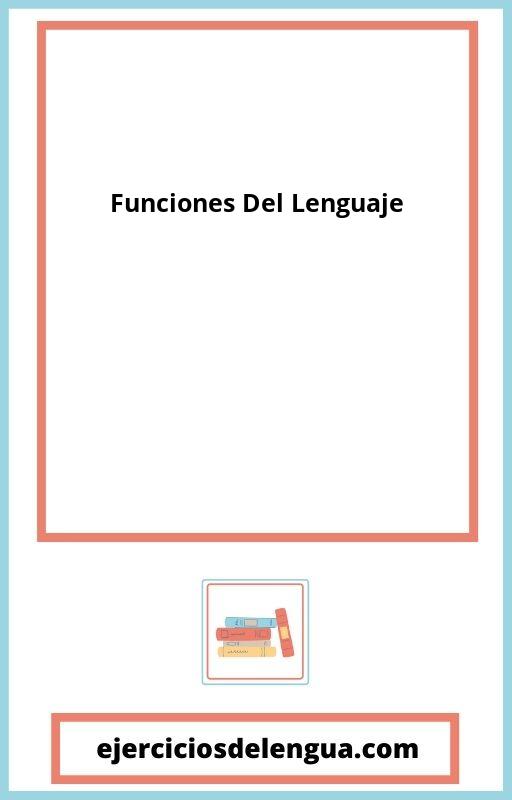 Ejercicios Funciones Del Lenguaje PDF