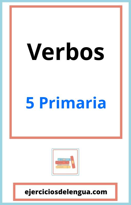 Ejercicios Verbos 5 Primaria PDF