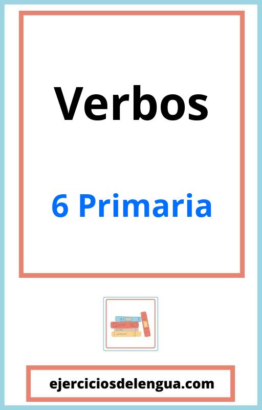 Ejercicios Verbos 6 Primaria PDF