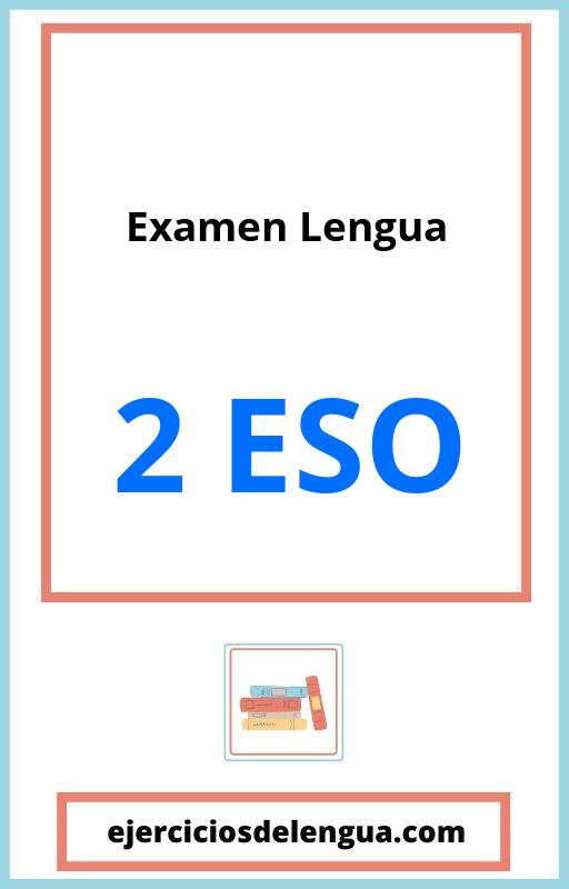 Examen Lengua 2 Eso PDF
